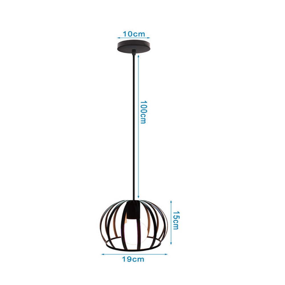 Nordicz Retro Ljus N0011120 hanglamp mat zwart - Design Meubelz