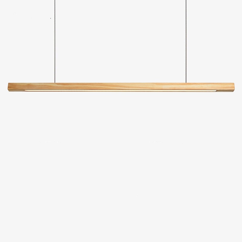 Houten moderne led hanglamp - Design Meubelz