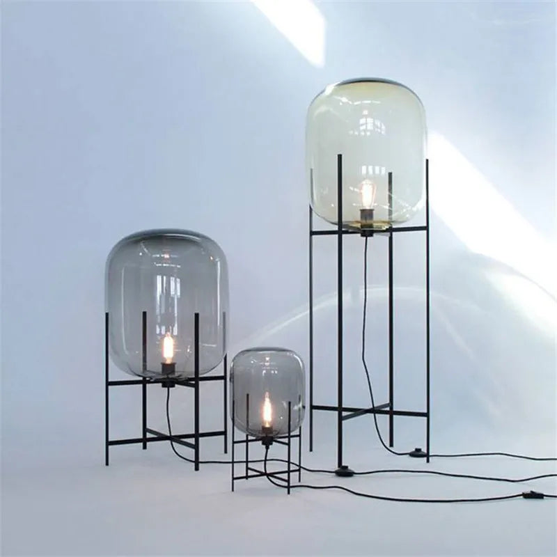 Nordicz Bubble glazen vloerlamp/staande lamp - Design Meubelz