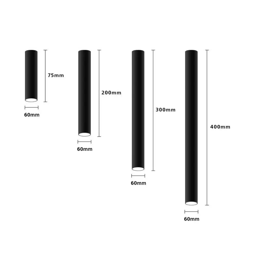 Nordic LED Plafondlamp – Moderne Opbouwspot met Langwerpig Design