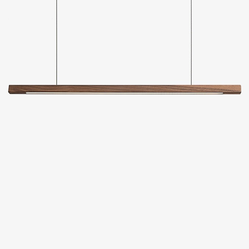 Houten moderne led hanglamp - Design Meubelz