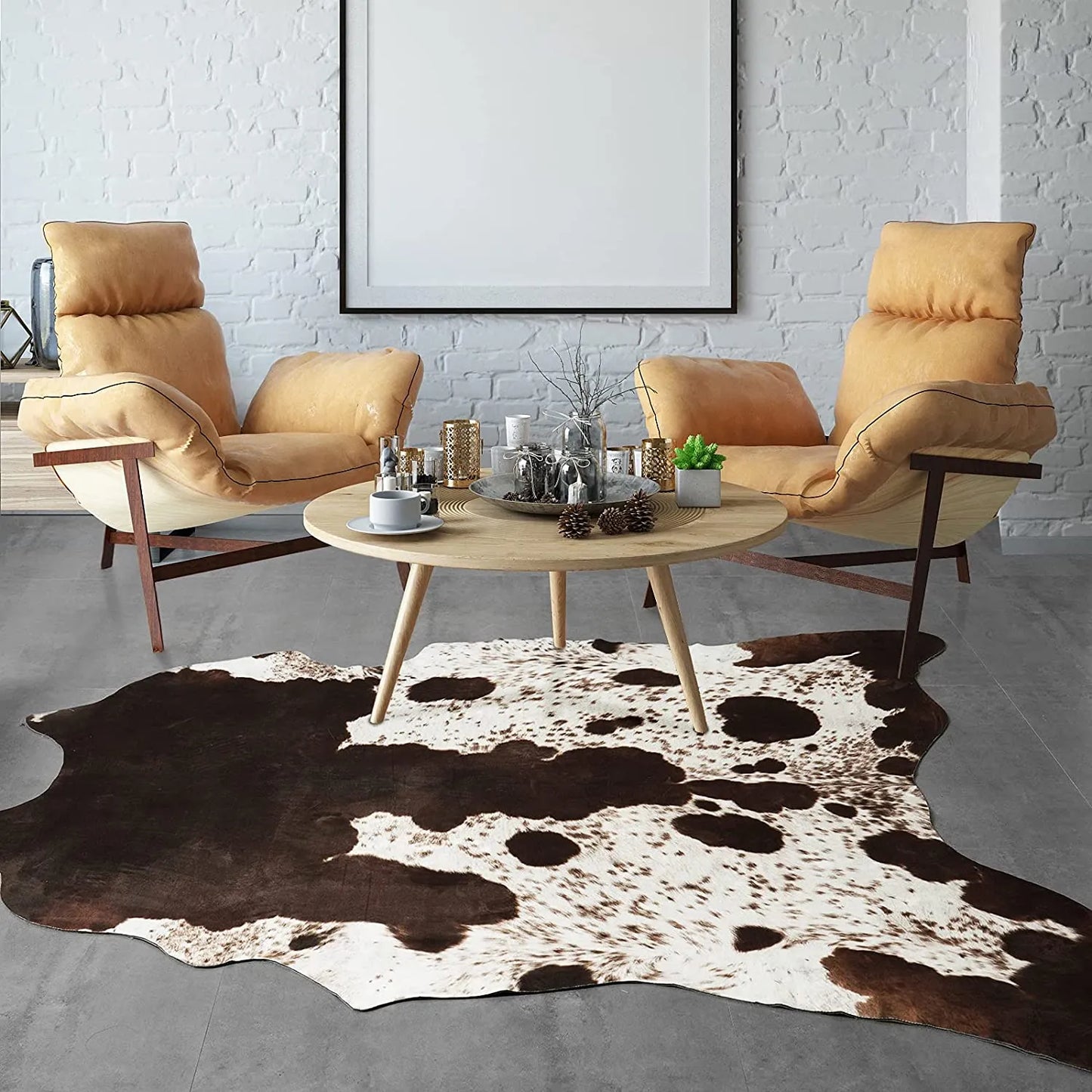 Nordicz kunst koeienvloerkleed