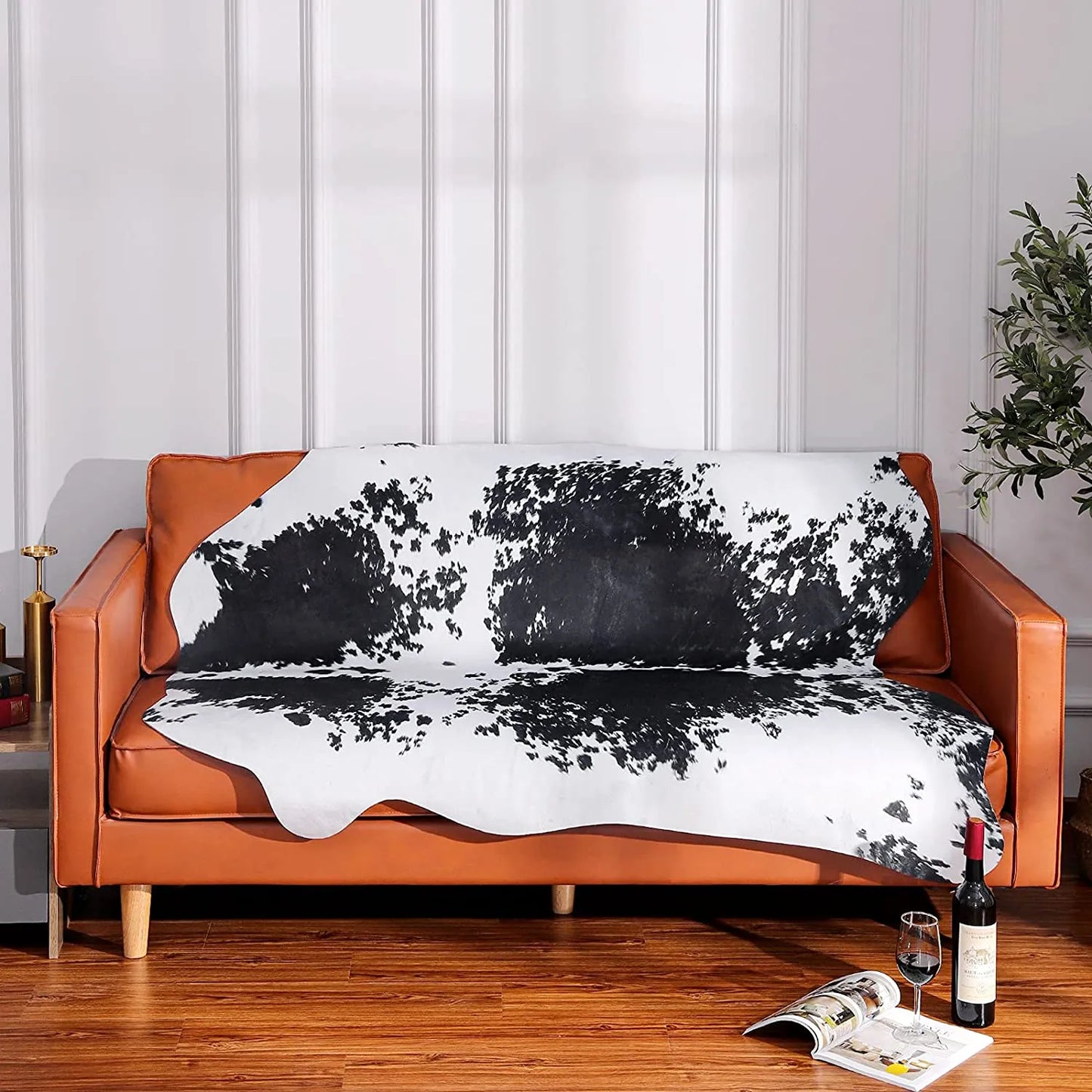 Nordicz kunst koeienvloerkleed