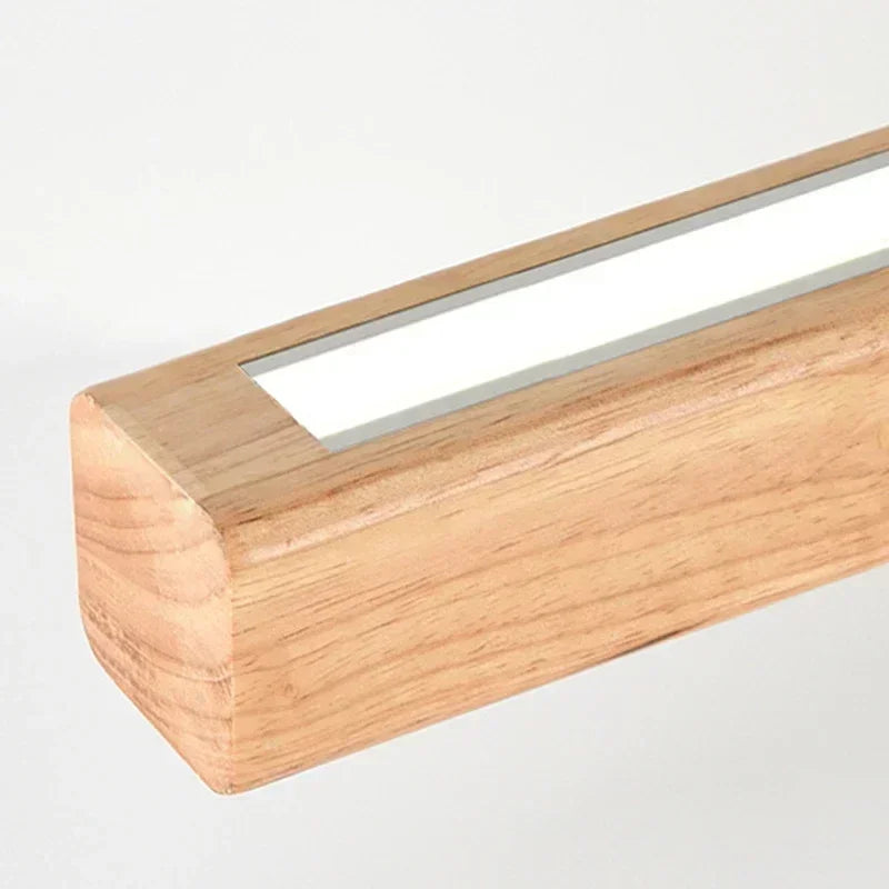 Noordse Scandinavische Houten moderne led hanglamp - Design Meubelz