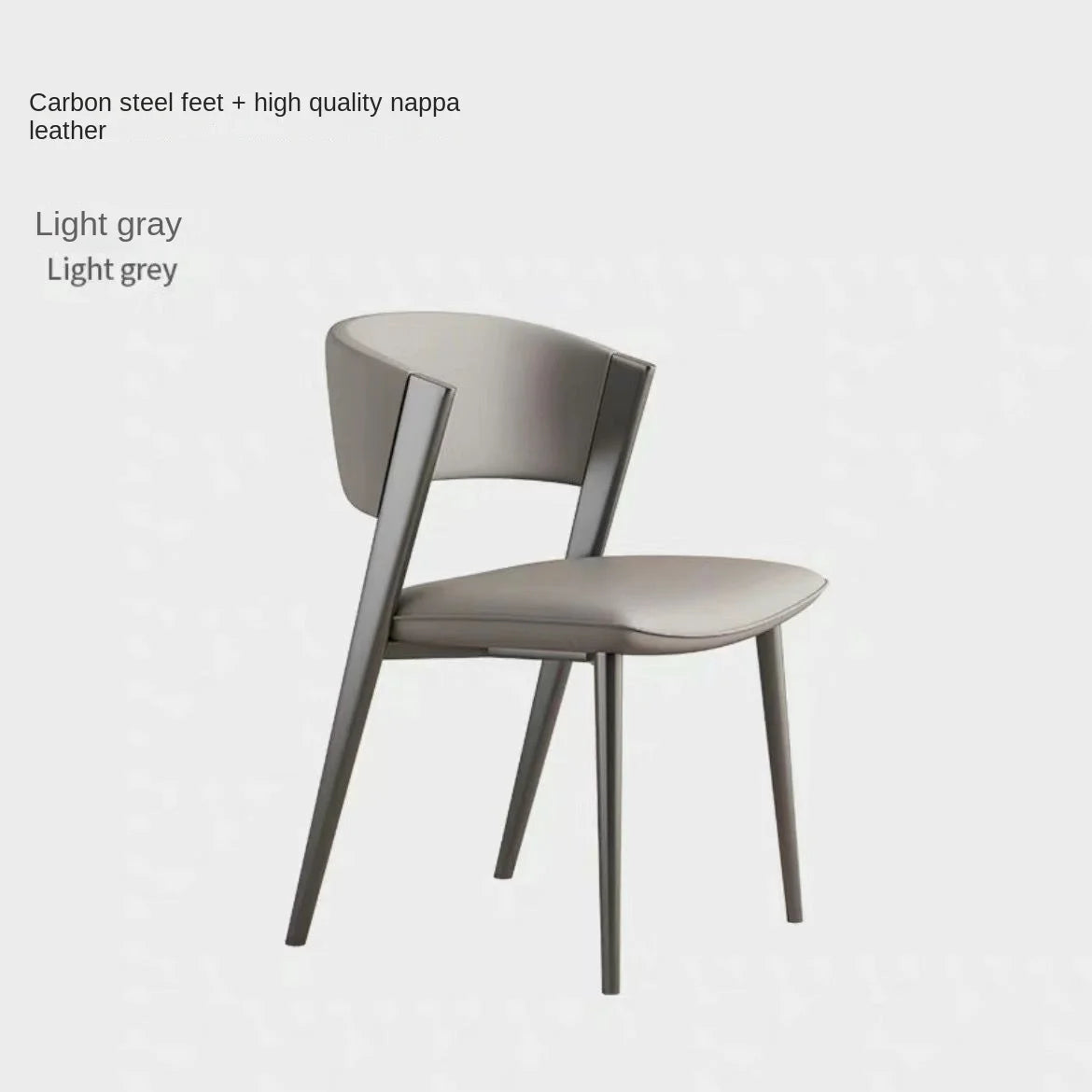 Italiaanse Minimalistische Eetkamerstoel – Luxe & Comfortabele Designstoel