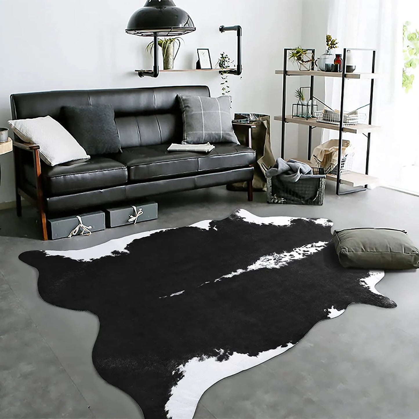 Nordicz kunst koeienvloerkleed - Design Meubelz