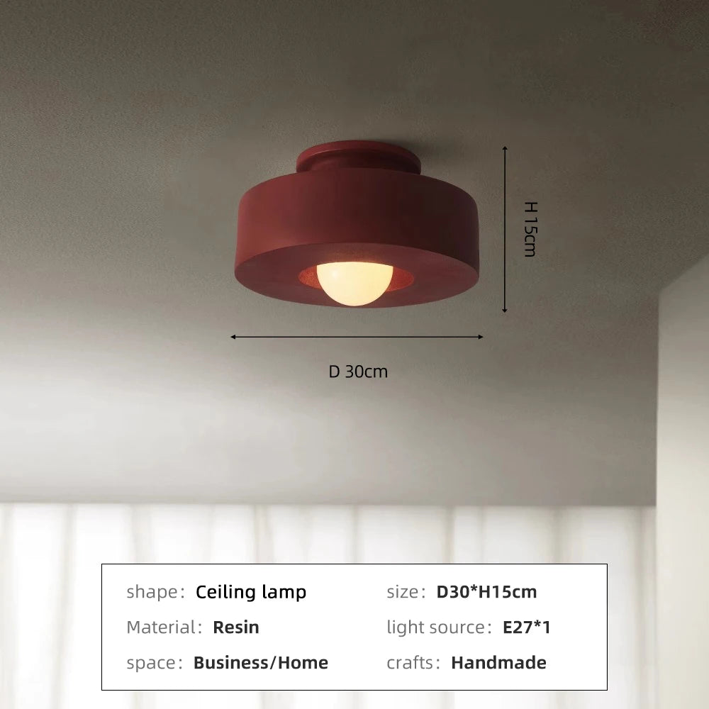 Nordic LED Plafondlamp – Minimalistisch & Modern voor Slaapkamer, Woonkamer & Gang
