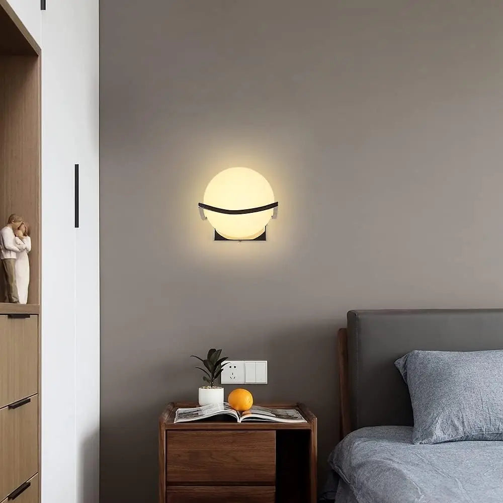 Moderne Wandlamp – E27 Wandverlichting voor Slaapkamer, Hal & Trap (Zonder Lamp)