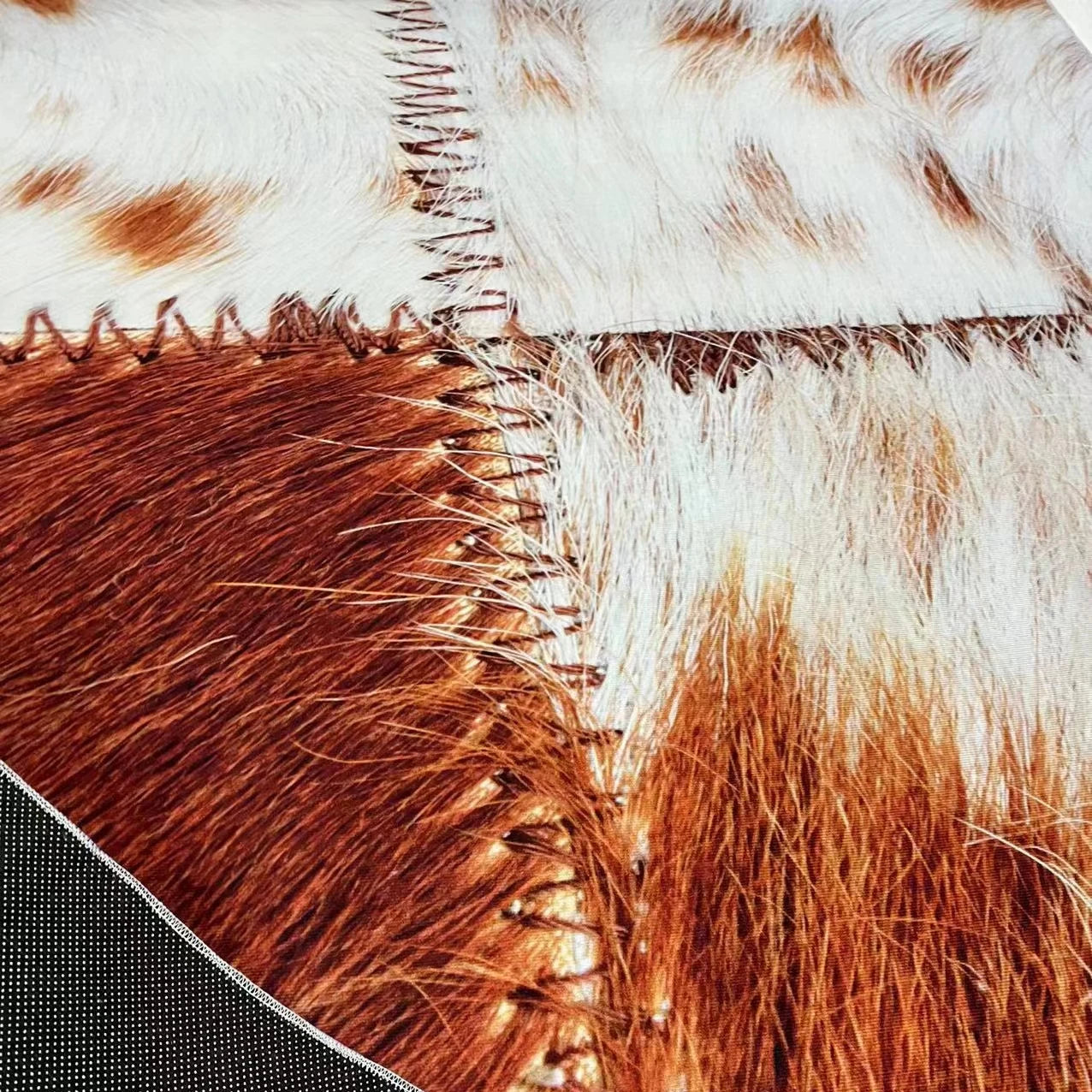 Nordicz Design geblokte vloerkleed