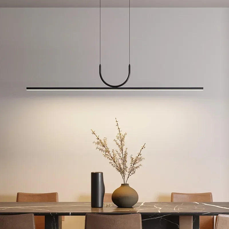Nordische Minimalistische LED Plafondlamp – Moderne Hanglamp voor Eetkamer, Keuken en Woonkamer