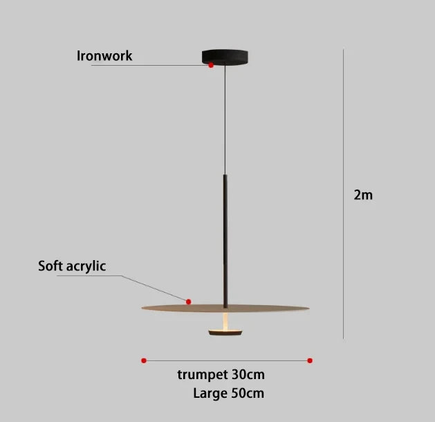 Minimalistische Ring Kroonluchter – LED Hanglamp voor Slaapkamer, Keuken & Eetkamer