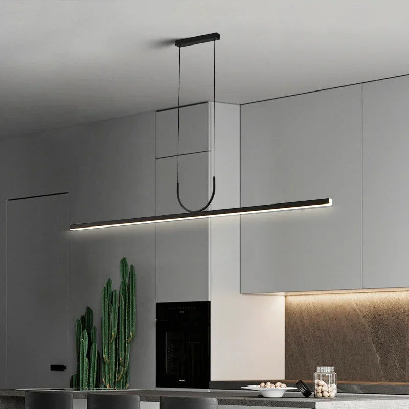 Nordische Minimalistische LED Plafondlamp – Moderne Hanglamp voor Eetkamer, Keuken en Woonkamer