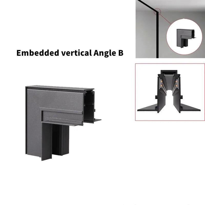 LED Magnetische Railspot – Ingebouwde Moderne Plafondlamp – Flexibele Lineaire LED Spot voor Woonkamer & Keuken