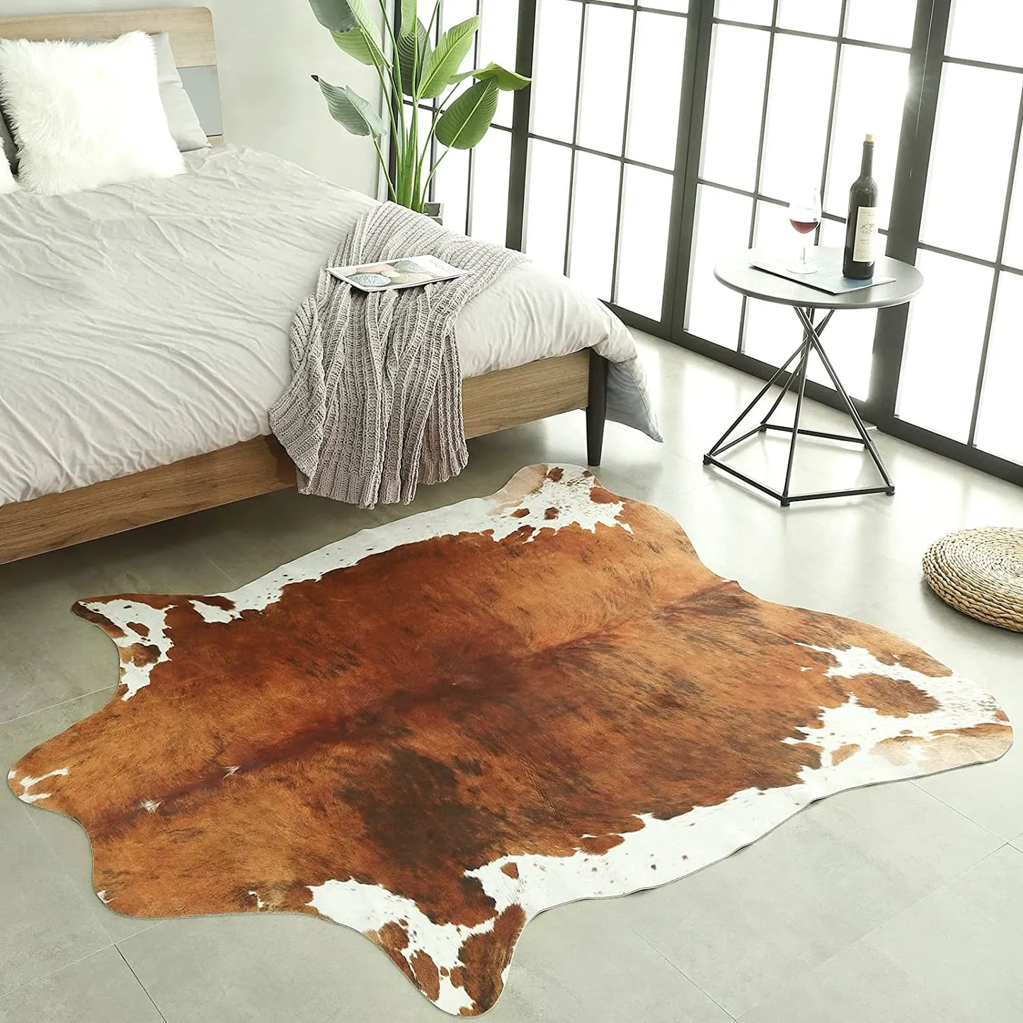 Nordicz kunst koeienvloerkleed