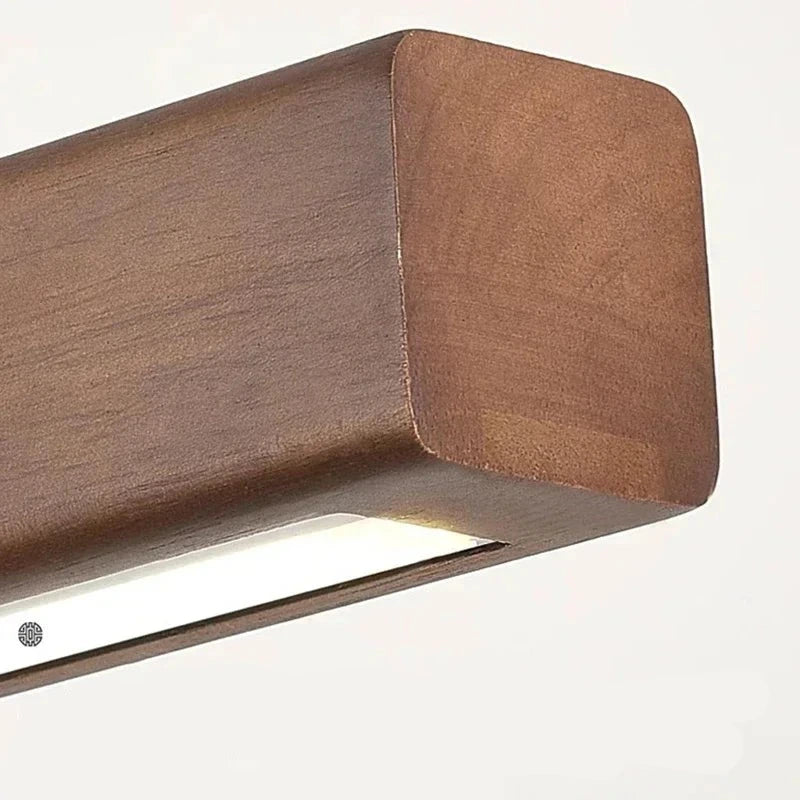Noordse Scandinavische Houten moderne led hanglamp - Design Meubelz