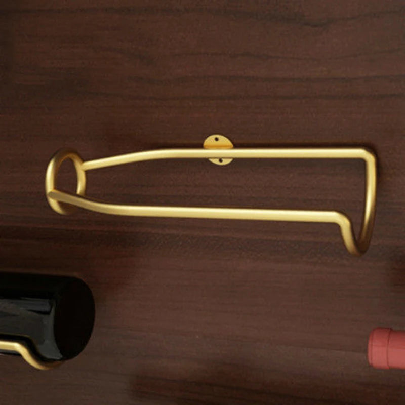 Wandgemonteerde Wijnrek – Metalen Wijnhouder voor Bar, Keuken & Wijnkelder