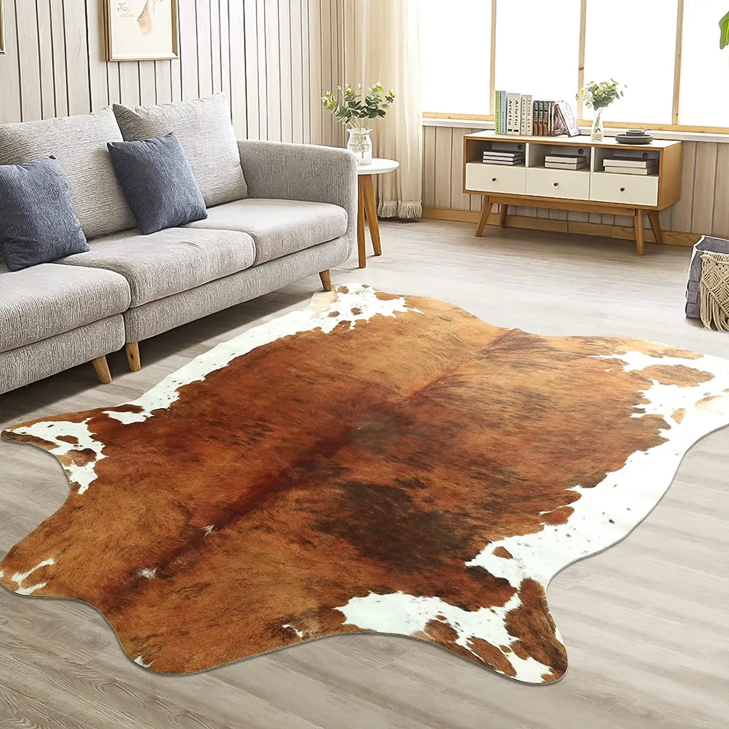 Nordicz kunst koeienvloerkleed
