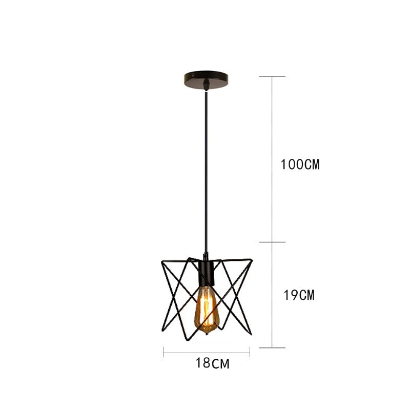 Nordicz Retro Ljus N0010720 hanglamp mat zwart - Design Meubelz