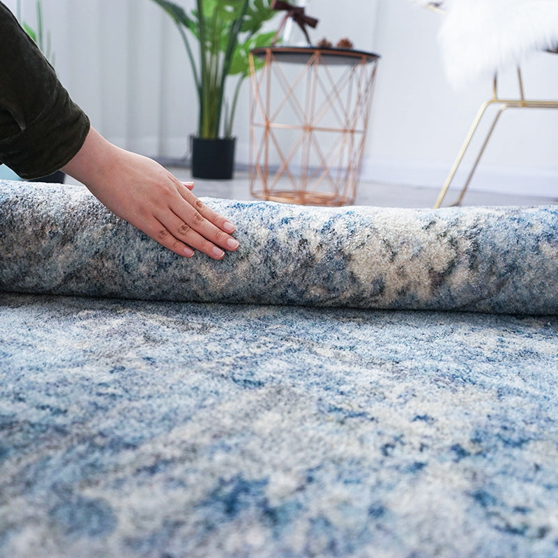 Nordicz Matta abstract vloerkleed blauw - Design Meubelz