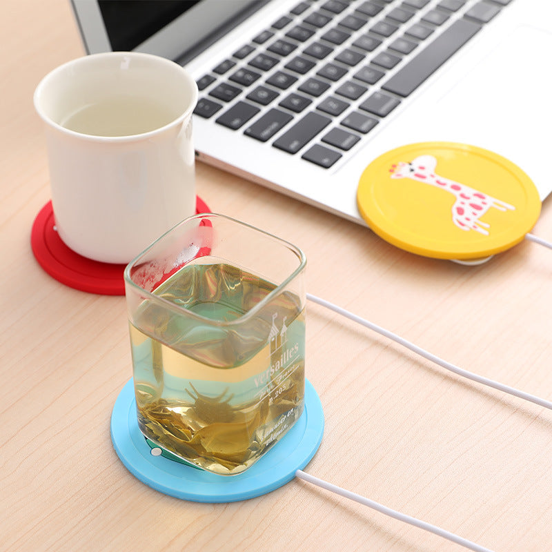 Koffiekop verwarmer via USB met cartoons - Design Meubelz