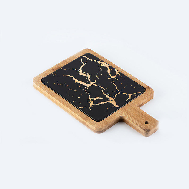 Nordicz Marmor snijplank 25 cm zwart marmer - Design Meubelz