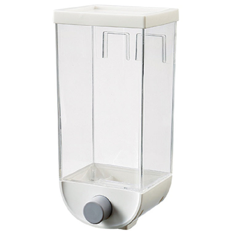 Nordicz opslagdoos/silo met doseerknop wit - Design Meubelz
