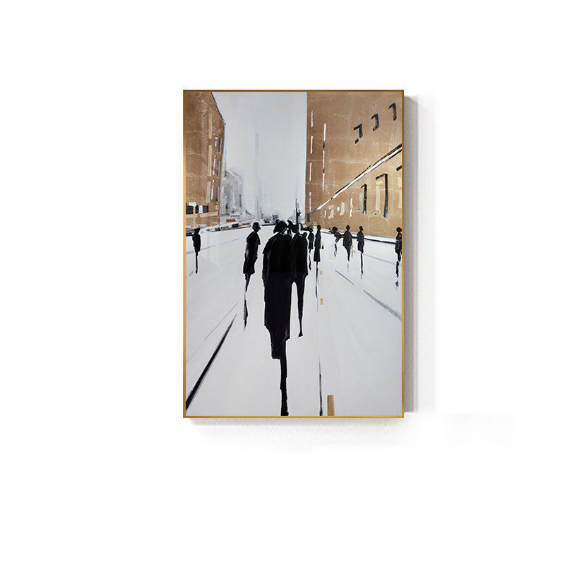 Nordicz Målning abstracte wanddecoratie 40 x 60 cm - Design Meubelz
