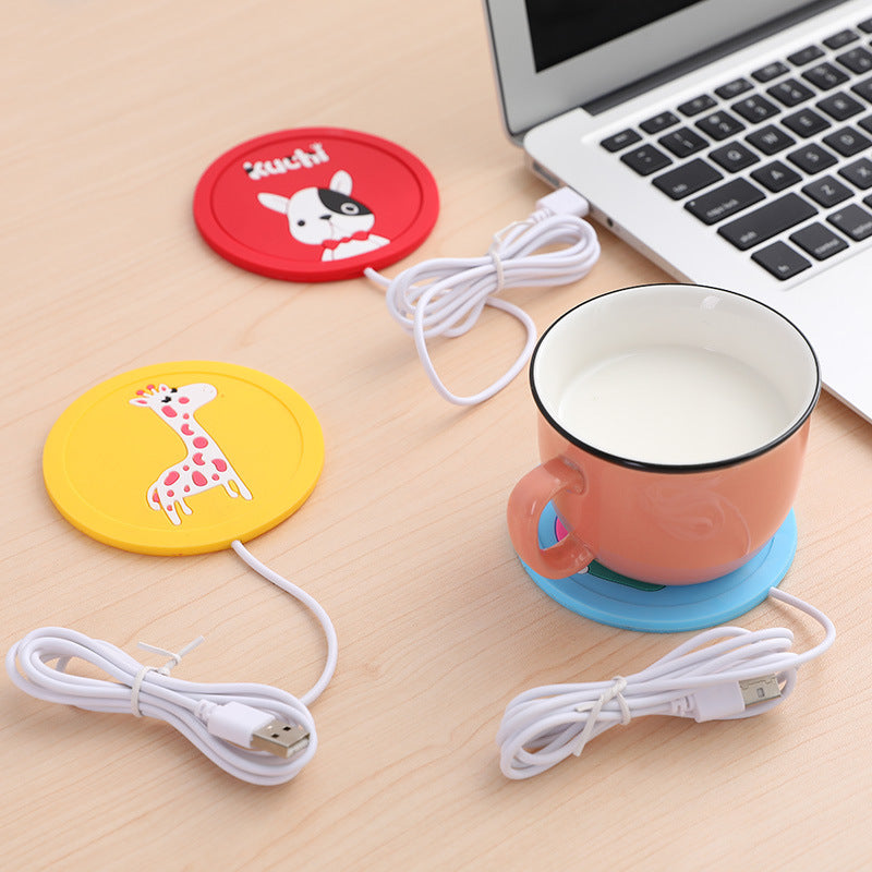 Koffiekop verwarmer via USB met cartoons - Design Meubelz