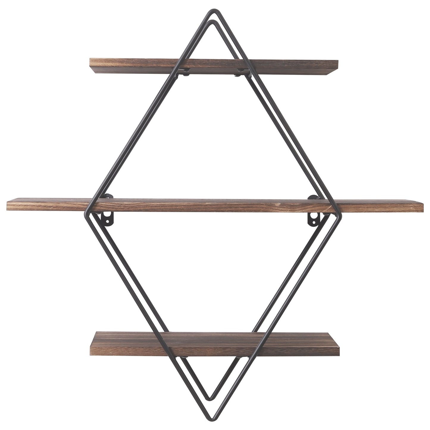 Nordicz industrieel 3 laags wandrek - Design Meubelz