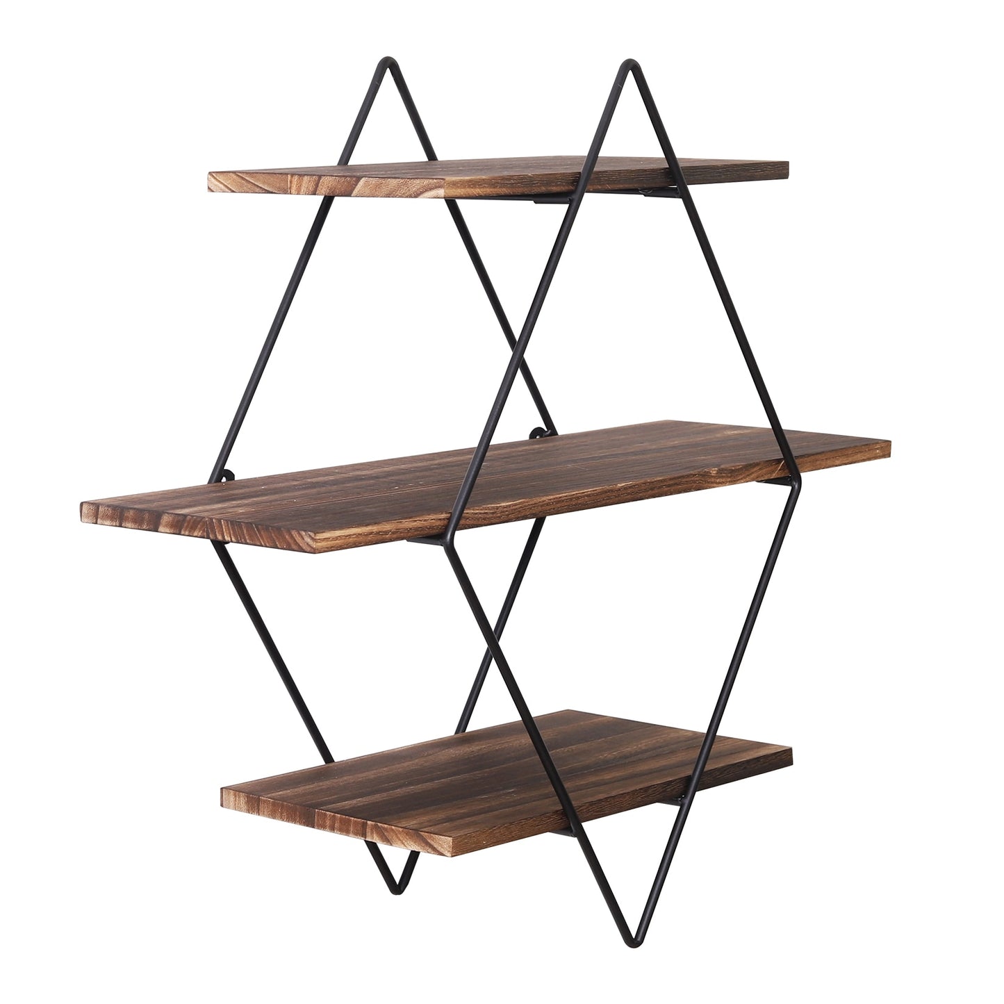 Nordicz industrieel 3 laags wandrek - Design Meubelz
