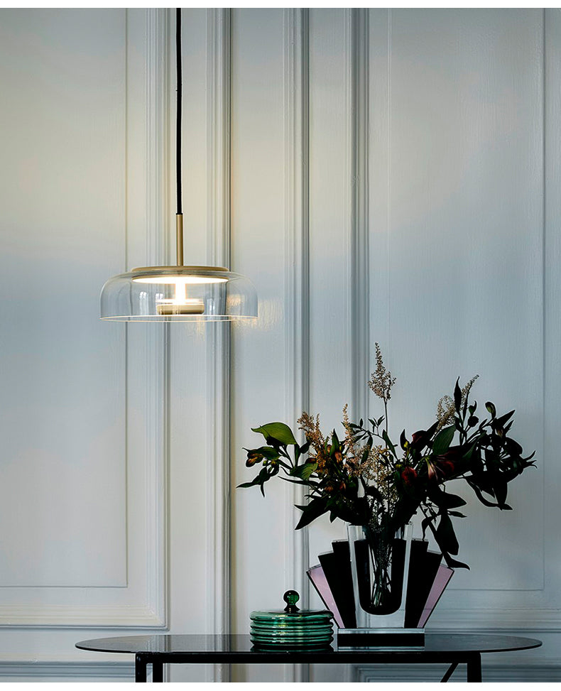 Nordicz glazen led hanglamp - Design Meubelz
