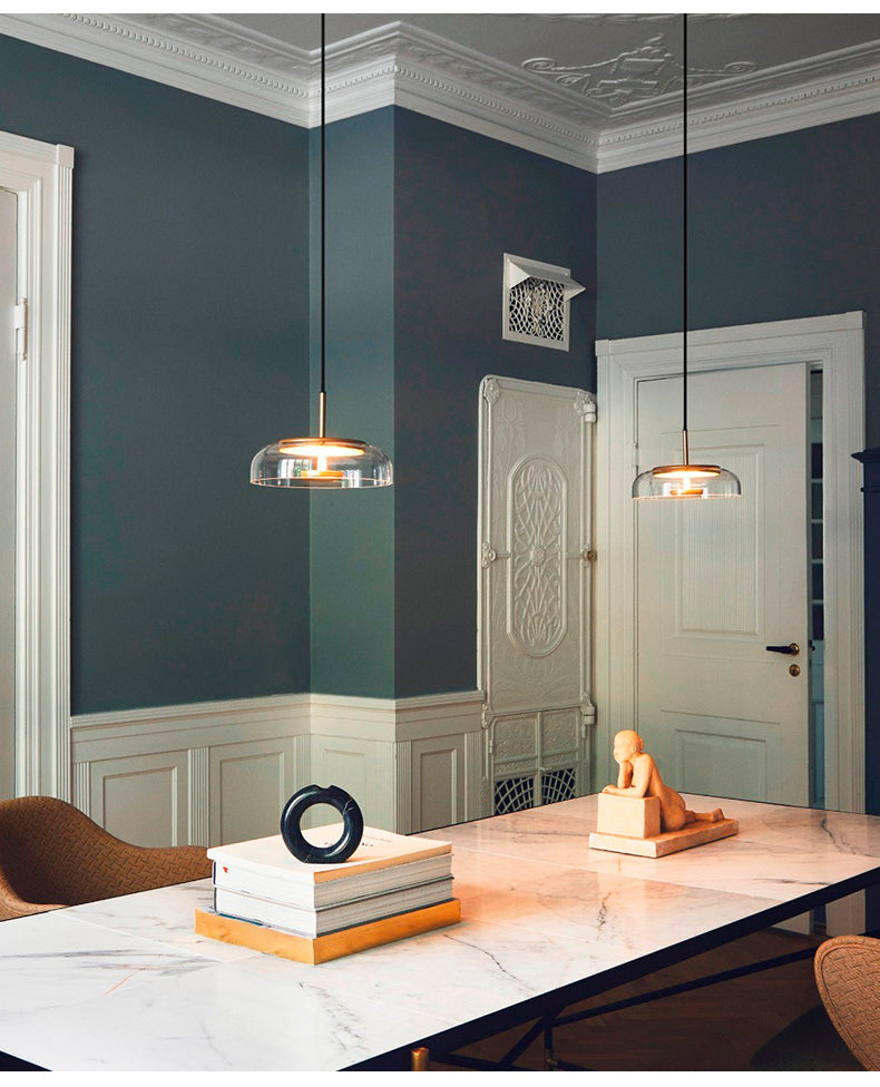 Nordicz glazen led hanglamp - Design Meubelz
