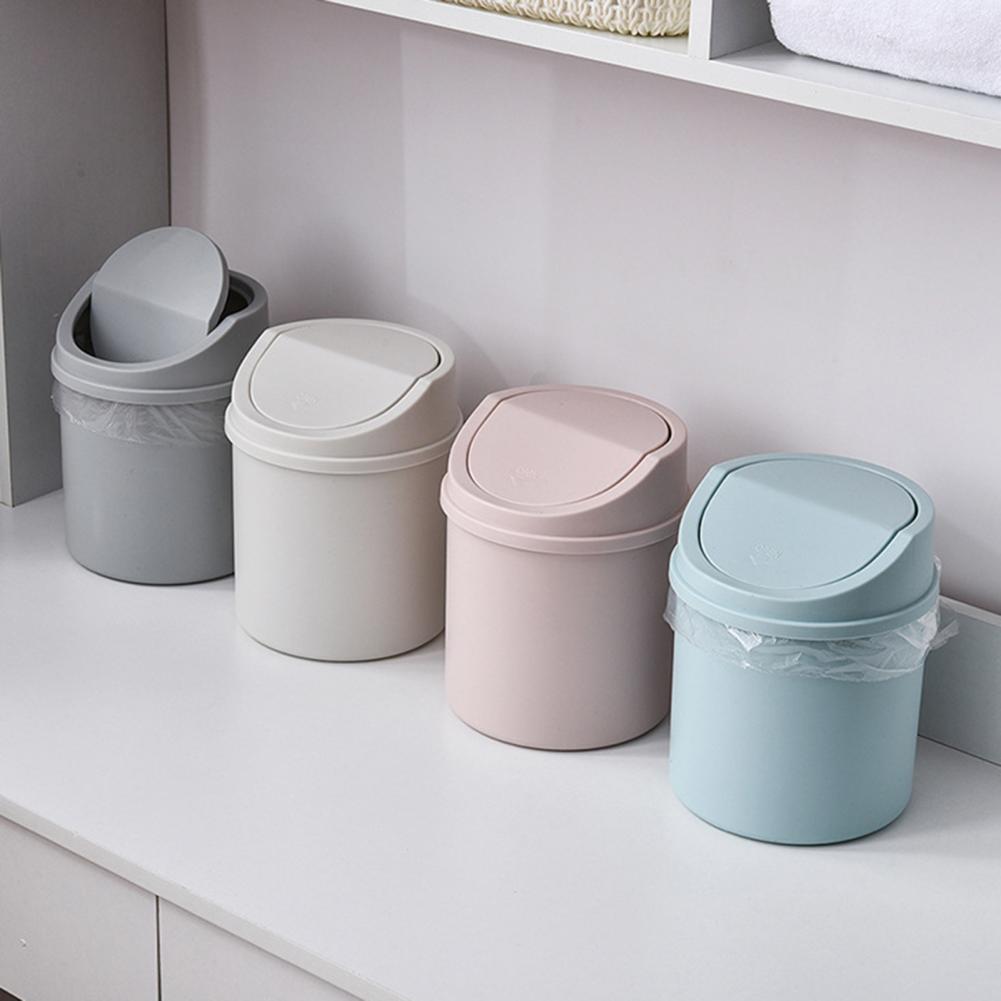 Mini bureau prullenbak met deksel - Design Meubelz