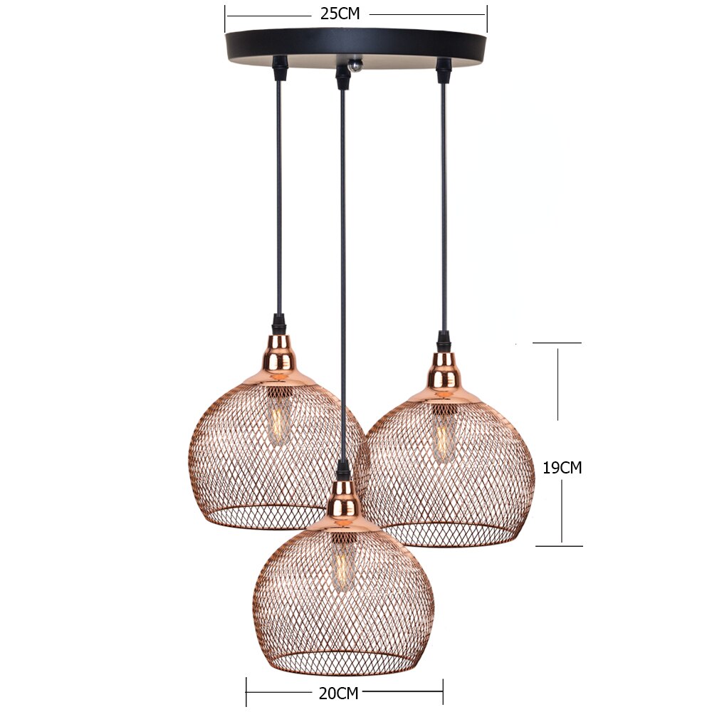 Nordicz kooi hanglamp koper - Design Meubelz