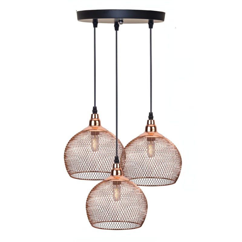 Nordicz kooi hanglamp koper - Design Meubelz