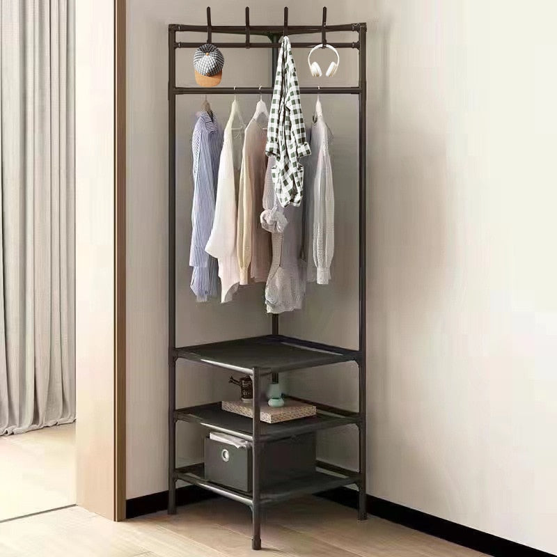 Hoekkapstok 181 Cm Hoog Met Haken, Plank En Stalen Frame Kapstok Met Anti Kantelmechanisme Verstelbare En Antislipvoetjes Kapstok Voor Hal Kantoor Woonkamer P 010919797336 Hoekkapstok 181 Cm Hoog Met Haken, Plank En Stalen Frame Kapstok Met Anti Kantelmechanisme Verstelbare En Antislipvoetjes Kapstok Voor Hal Kantoor Woonkamer P 010919797336