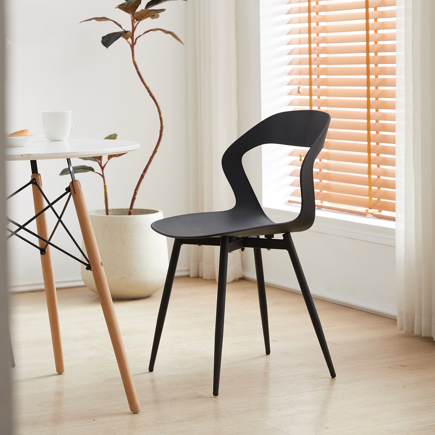 Nordicz Design eetkamerstoelen set 4 stuks - Design Meubelz