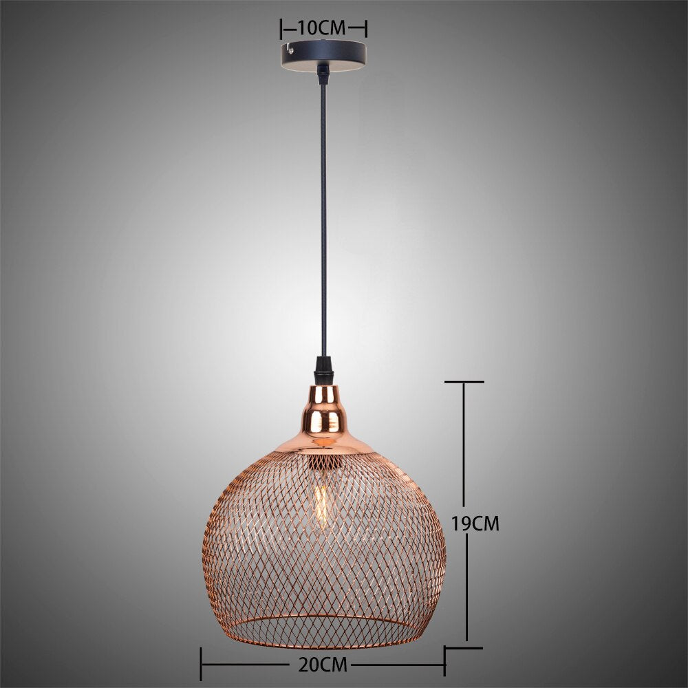 Nordicz kooi hanglamp koper - Design Meubelz