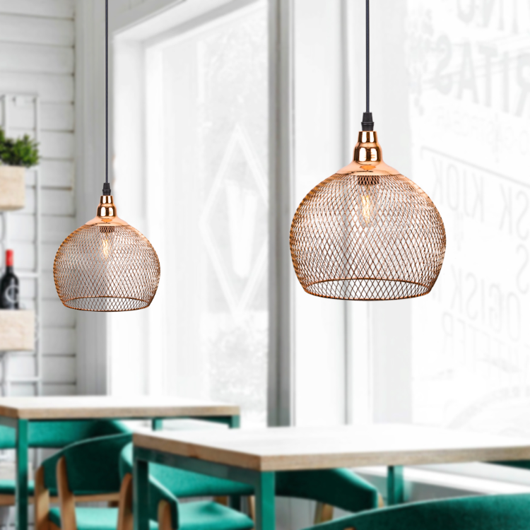 Nordicz kooi hanglamp koper - Design Meubelz