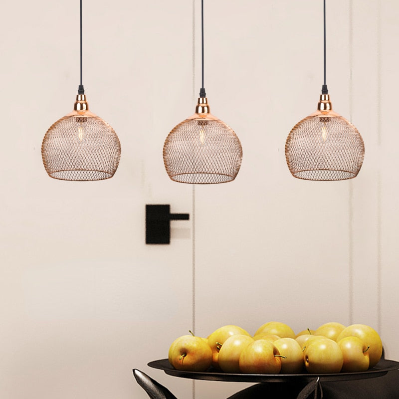 Nordicz kooi hanglamp koper - Design Meubelz