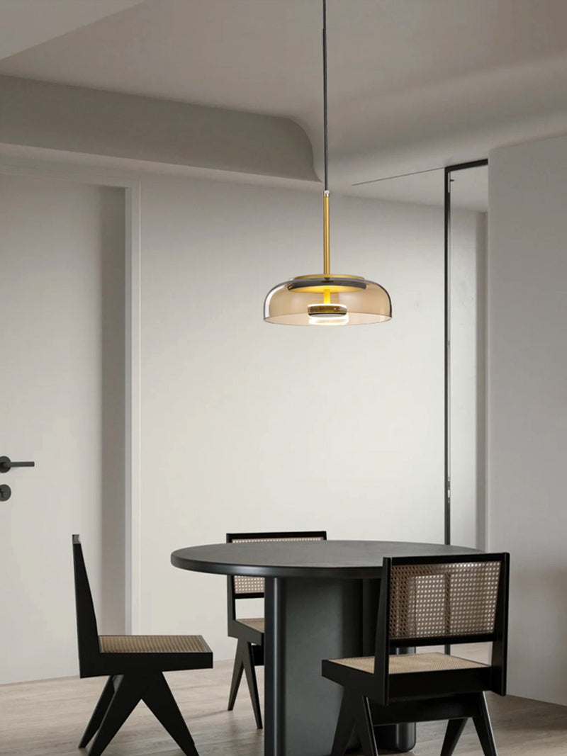 Nordicz glazen led hanglamp - Design Meubelz