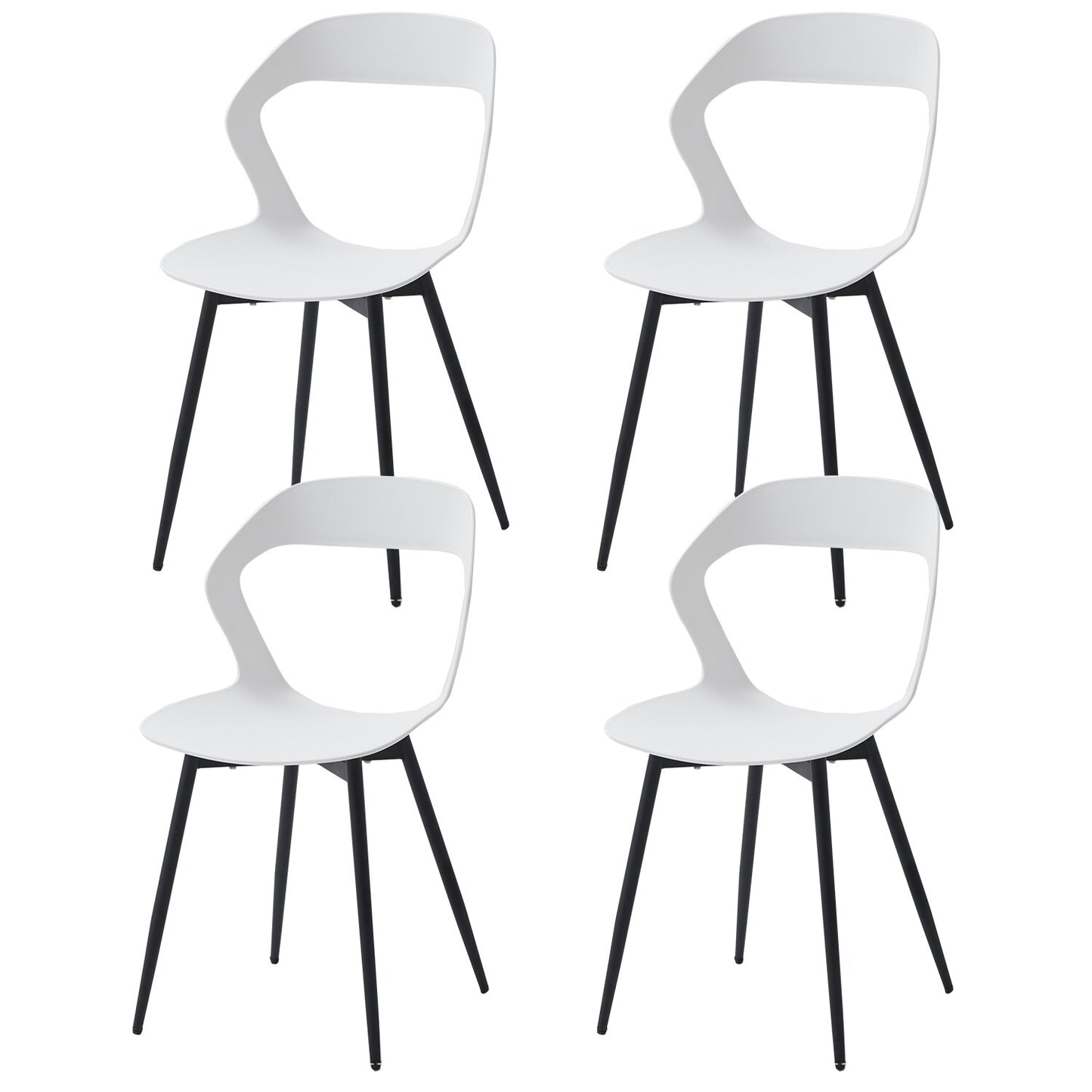 Nordicz Design eetkamerstoelen set 4 stuks - Design Meubelz