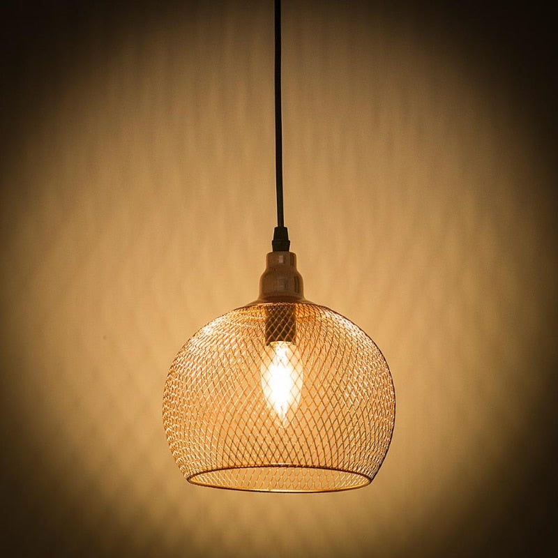 Nordicz kooi hanglamp koper - Design Meubelz