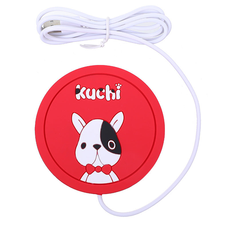 Koffiekop verwarmer via USB met cartoons - Design Meubelz