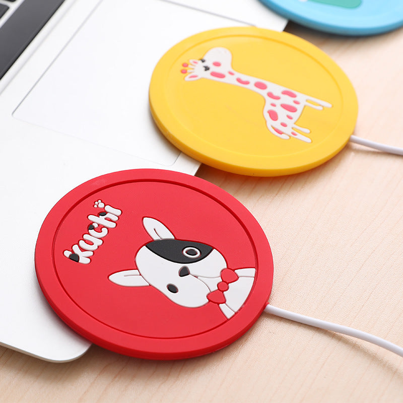 Koffiekop verwarmer via USB met cartoons - Design Meubelz