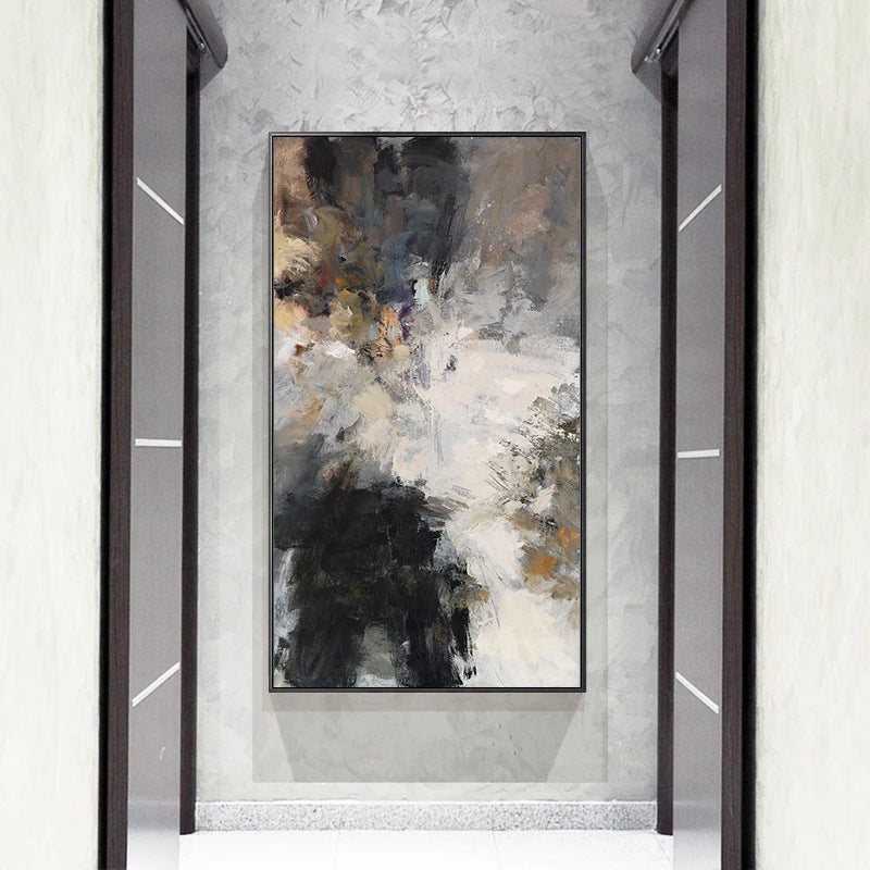 Nordicz Målning abstracte wanddecoratie 55 x 110 cm - Design Meubelz