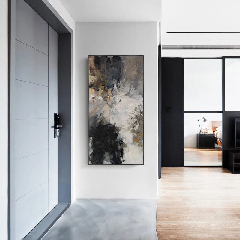 Nordicz Målning abstracte wanddecoratie 55 x 110 cm - Design Meubelz