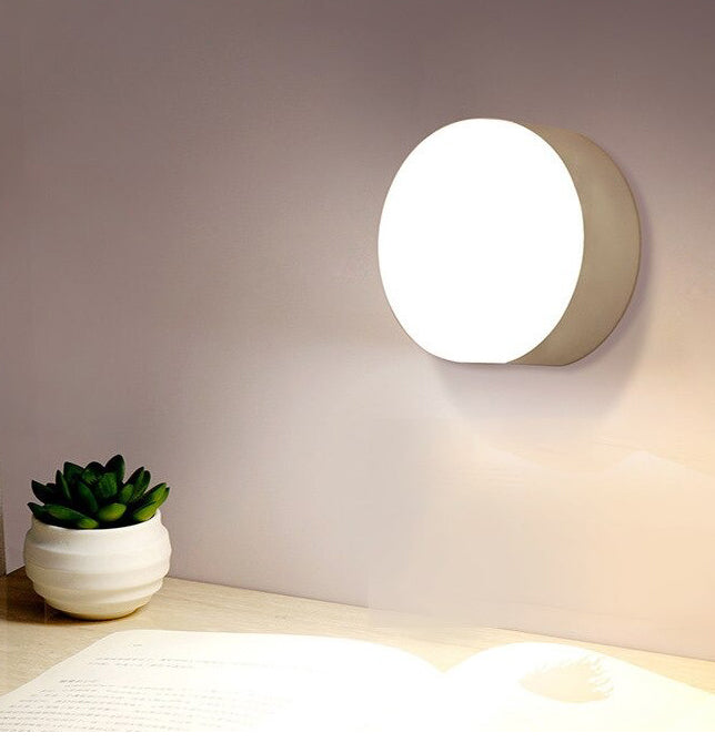 Dimbaar magnetisch oplaadbaar nachtlampje led wit - Design Meubelz