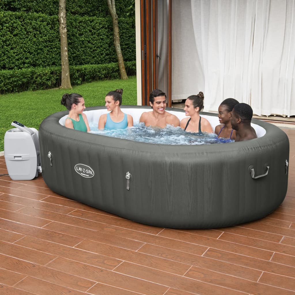 Bestway Lay-Z-Spa Bubbelbad Mauritius Airjet Ovaal - Design Meubelz