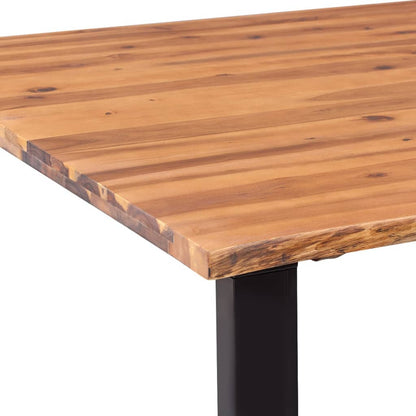 Eettafel 200X90 Cm Massief Acaciahout - Design Meubelz